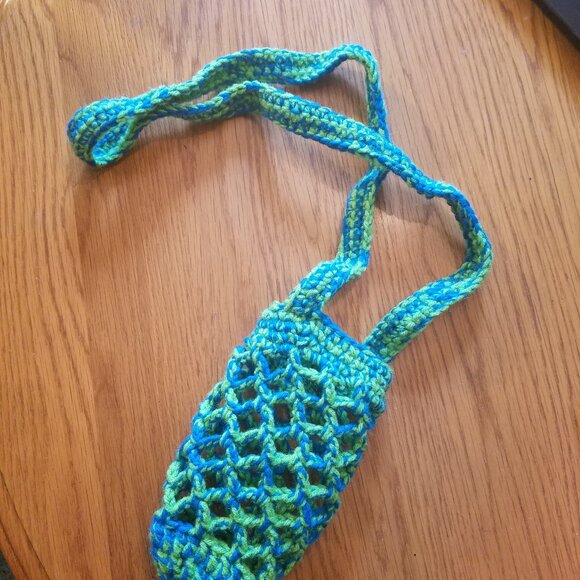 Crochet Water Bottle Holder - Picture 2 of 11